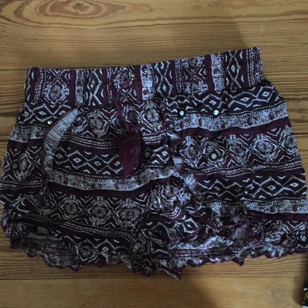 Tribal printed shorts